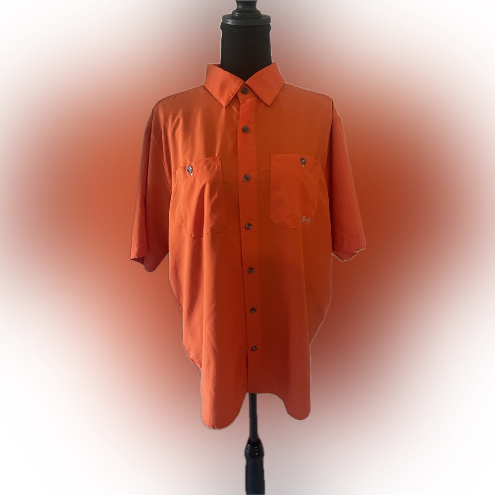 Under Armour Heat Gear Chesapeake Angler Button Down sz L
